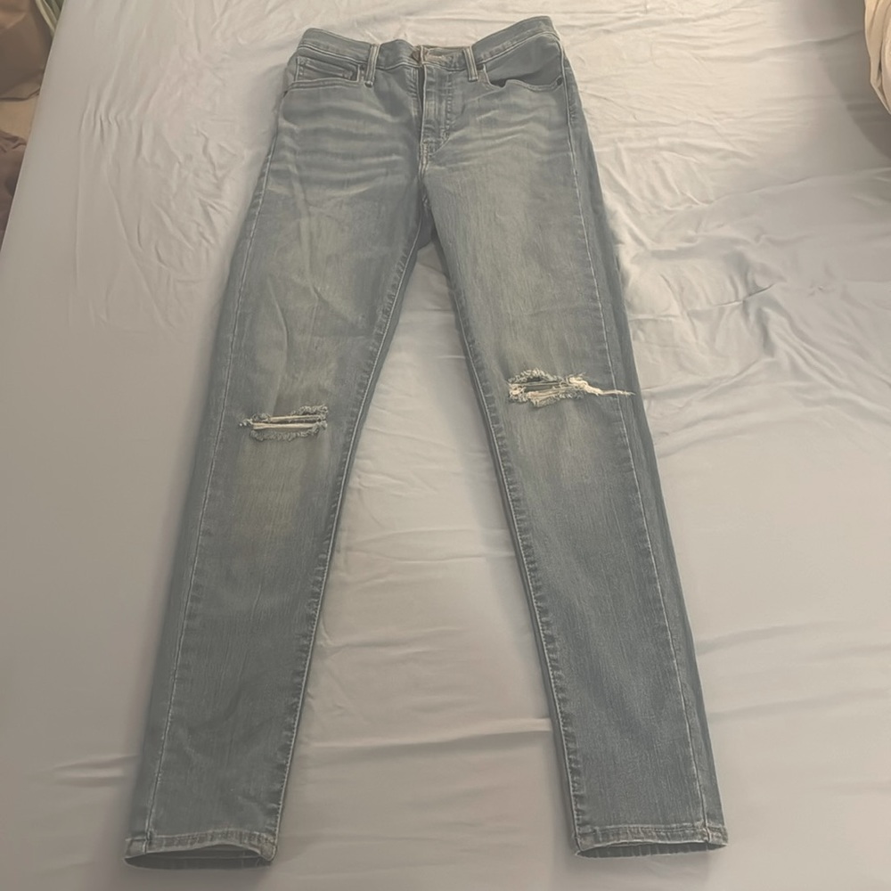 Levi’s mile high super skinny jeans size 28